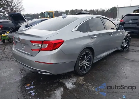 2021 Honda Accord Hybrid Touring z USA, uszkodzony, nr VIN 1HGCV3F98MA007589